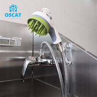 OSCAT vétérinaire toilettage pour animaux de compagnie baignoire Spa porte mobile et souffleur vétérinaire bain piscine nettoyage chien baignoire éviers