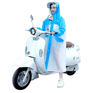 El Impermeable Grueso es Adecuado para Ciclismo al Aire Libre en Bicicletas y Motocicletas, Viene con Capucha y se Puede Reutilizar - Product Image 3