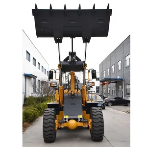 HT833 Compact Semi Electric Skid Steer And Mini Wheel Loader Essential Tool For Loaders