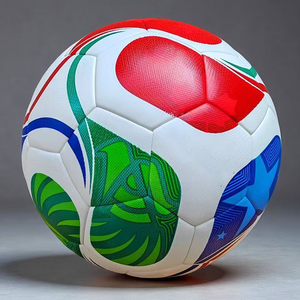 2026 partita del mondo di alta qualità PU calcio taglia 5 termico legato pallone da calcio con 32 pannelli per la formazione del Club - Product Image 4