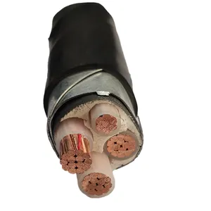 Hot Sale 10mm 3 Core Electrical Flexible Oxygen Free Wire Copper Cable For Insulated