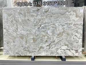 SW STONE Moderne Avalanche Marbre Brésilien Blanc Quartzite Pierre Dalle <span class=keywords><strong>Comptoirs</strong></span> Tables À Manger Planchers Mur Poli Villa - Product Image 6