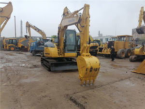 Mini-excavatrice sur chenilles hydraulique japonaise d'occasion Komatsu PC78 avec moteur Komatsu, capacité de la benne de 0,35 m³, poids opérationnel de 7,8 tonnes - Product Image 5