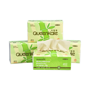 <b>Facial</b> <b>Tissue</b> ,100% Virgin Bamboo Pulp, 2/3/4 Ply,free Design Packing OEM Factory - Product Image 1