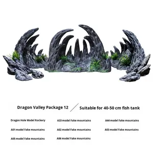 Decoración de Piedra de Dragón para Acuario, Paisajismo de Acuario, Adorno Creativo, Accesorios para Acuario, Belleza Acuática - Product Image 5