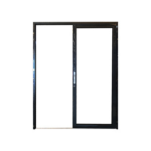 Porte e Finestre Pieghevoli Moderne in <span class=keywords><strong>Alluminio</strong></span> Low-E Nere/Bianche, con Vetri Isolati e Resistenti agli Urti, in Lega di <span class=keywords><strong>Alluminio</strong></span> Orizzontale per Edifici - Product Image 6