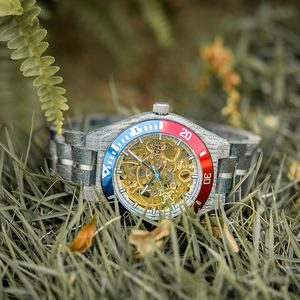 Bobobird 남성과 여성을위한 기계식 방수 나무 시계 나무 손목 시계 도매 나무 시계 - Product Image 4