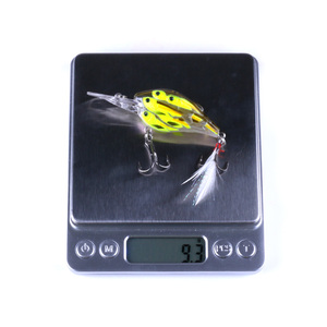 7.5CM 9G Crankbait con sonaglio <span class=keywords><strong>palla</strong></span> all'interno di nuovo tipo di plastica dura gruppo pesce come Crankbait richiamo di pesca esca galleggiante - Product Image 4
