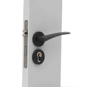 Black Door Knobs Locks Dead Bolt Lock Security Mortice Door Locks