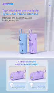 <span class=keywords><strong>2025</strong></span> mới cáp điện thoại di động ngân hàng điện nổ mô hình với công suất lớn và Bộ sạc di động Type-C DC giao diện đầu vào - Product Image 5