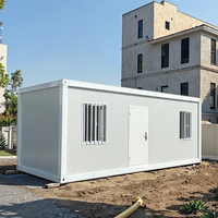 Fabricant en Gros de Maisons Conteneurs Détachables Préfabriquées Modulaires Noires de 40 pieds, Casas Prefabricadas, pour Bureau, Hôtel ou Centre Commercial