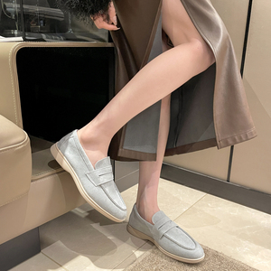 <span class=keywords><strong>Mocassini</strong></span> da <span class=keywords><strong>Donna</strong></span> alla Moda con Nappe in Pelliccia Sintetica, <span class=keywords><strong>Scarpe</strong></span> Basse OEM all'Ingrosso, Slip-On con Suola Morbida Antiscivolo per la Guida - Product Image 2