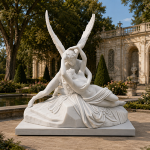 Escultura Clásica Tallada a Mano <span class=keywords><strong>de</strong></span> Tamaño Real para Exteriores, El Asalto a las Mujeres <span class=keywords><strong>de</strong></span> las Sabinas, Estatua <span class=keywords><strong>de</strong></span> Mármol Blanco para Decoración <span class=keywords><strong>de</strong></span> Jardín - Product Image 3
