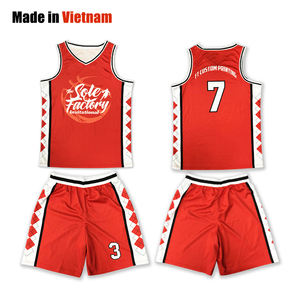 Uniformes de basket-ball concevez votre propre logo maillot en maille vêtements de sport de basket-ball maillot de basket-ball en tricot - Product Image 1