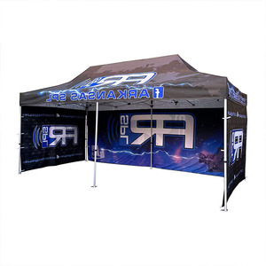 Tenda Pubblicitaria in Lega di Alluminio 3x3 m con Logo Personalizzato per Eventi all'Aperto Fiere Promozioni Gazebo Pieghevole - Product Image 6