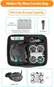 Taşınabilir taşıma çantası için DJI NEO gözlük N3 seyahat omuz çantası Drone aksesuarları koruma daha Combo RC hareket uçmak <span class=keywords><strong>3</strong></span> - Product Image 3