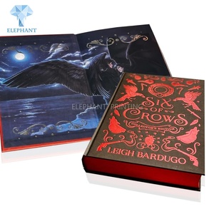 Impresión de Libros de Tapa Dura con Borde Pintado y Rociado Profesional a Todo Color en Cartón Personalizado, Impresión de Libros con Lámina Dorada - Product Image 5
