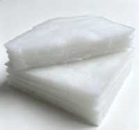 Ouate en fibre de polyester composite, non collante, antistatique et recyclable pour le rembourrage de matelas