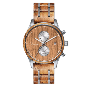 2020 nuovo Disegno di Lusso <span class=keywords><strong>In</strong></span> <span class=keywords><strong>Legno</strong></span> Orologi Dual Time <span class=keywords><strong>Da</strong></span> <span class=keywords><strong>Polso</strong></span> <span class=keywords><strong>Da</strong></span> Uomo Logo Personalizzato MOQ Basso Cronografo Al Quarzo <span class=keywords><strong>In</strong></span> Acciaio Inox <span class=keywords><strong>Orologio</strong></span> <span class=keywords><strong>In</strong></span> <span class=keywords><strong>Legno</strong></span> - Product Image 4