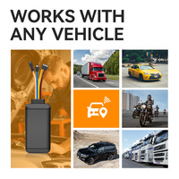 Sistema de Rastreo GPS para Automóvil 4G LTE Cat.1 GSM, Instalación Oculta Antirrobo, Compatible con PC, Software Protrack, Aplicaciones, Recargable