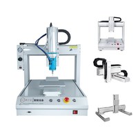 Machine de distribution automatique de colle liquide, robot CNC 3 axes, contrôlé par PLC, 300 ml, silicone RTV, moteur BZY, garantie fabricant 1 an