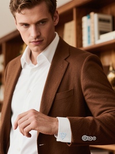 2 Pezzi di <span class=keywords><strong>Gemelli</strong></span> da <span class=keywords><strong>Uomo</strong></span> in Acciaio Inossidabile con Motivo Celtico, Regalo Elegante per Uomini alla Moda, Esalta lo Stile da Gentiluomo - Product Image 4
