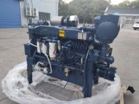 Mesin Diesel Kelautan SCDC Weichai WD10C240-18 240HP 1800RPM 6 Silinder Turbocharged Berpendingin Air untuk Kapal Nelayan dan Kapal Kerja