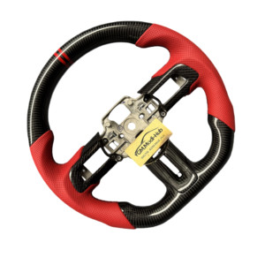 Volant de voiture en fibre de carbone GM.Modi-Hub, vente directe d'usine, pour <span class=keywords><strong>Ford</strong></span> <span class=keywords><strong>Mustang</strong></span> 2018 2019 <span class=keywords><strong>2020</strong></span> 2021 2022 2023 - Product Image 2