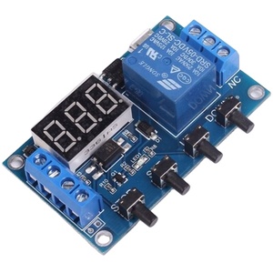 Red 1 Channel Relay Module <strong>Delay</strong> <strong>Timer</strong> Control <strong>Switch</strong> With Shell Trigger <strong>Delay</strong> <strong>OFF</strong> Cycle Timing XY-J03 Digital LED Display <strong>6</strong>-30V - Product Image 5