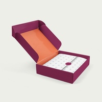 Boîte rigide en kraft réutilisable, emballage personnalisé avec logo, carton ondulé sur mesure, boîte d'expédition
