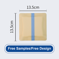 Pansement Cohésif en Mousse de Silicone Imperméable Huawei avec Bordure pour Cicatrisation Post-Opératoire, Brûlures, Pression et Cicatrices, Certifié CE