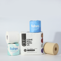 Fabricant de gros à bas prix rouleaux de papier toilette hygiénique en bambou traité