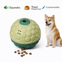 Juguetes Masticables para Mascotas, Pelota Rodante con Sonido y Diseño de Ruido Mecánico Interno, Estructura Dispensadora de Golosinas para Perros en Interiores