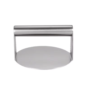 Outil de cuisine antiadhésif en acier inoxydable Presse à hamburger Presse à viande carrée Presse à hamburger manuelle pour hamburgers - Product Image 6