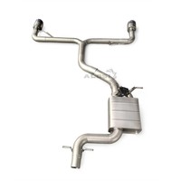 Silencieux d'échappement intelligent à commande électronique personnalisée, adapté pour Volkswagen Scirocco R 2.0T 2010-2017