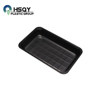 Barquette alimentaire jetable thermoscellable en plastique thermoformé CPET