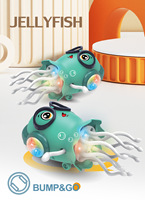Calmar électrique dansant, simulation de danse magique, animaux, jouets en plastique pour l'éducation précoce - Pieuvre et méduse amusantes