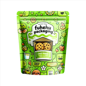 Pochette support étanche à l'humidité imprimée sur mesure emballage en plastique pour sushis sacs d'aliments pour animaux de compagnie pour biscuits et collations sac en mylar scellé à fermeture à glissière - Product Image 2