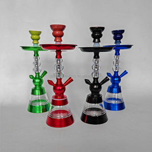 <span class=keywords><strong>Chicha</strong></span> Narguilé Shisha de Luxe en Aluminium de Haute Qualité - Product Image 4