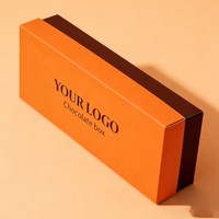 Boîte d'emballage en carton pliable personnalisée avec logo pour chocolats, bonbons, cadeaux, et présentoir de luxe pour sushis