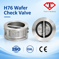 Clapet anti-retour DN150, Clapets anti-retour DN100, Vanne à air, Vanne à clapet à bride G2 haute pression hydraulique en acier inoxydable