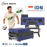 Impresora de Inyección de Tinta de 600 mm, 4 Cabezales I3200-A1, Equipo de Impresión de Película de Transferencia de Calor de Formato Ancho de 600 mm con Sistema de Circulación de Tinta Blanca