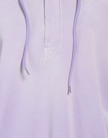 Sweat à capuche vintage pour homme en molleton bouclette, personnalisé, coupe oversize, délavé à l'acide, avec fermeture éclair quart de tour, épaules tombantes, surpiqûres contrastées et ourlet asymétrique, OEM ODM