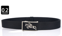Vente en gros Nouveau pour hommes Ceinture extensible pour colonne vertébrale Ceintures de gréement pour hommes Jeans d'extérieur réglables à dégagement rapide Ceintures en tissu d'affaires