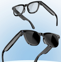 Lunettes Intelligentes avec Caméra 12MP Lunettes de Soleil Transfert WIFI ChatGPT Contrôle Gestuel Assistant Vocal IA Lunettes Intelligentes Tendance 2026