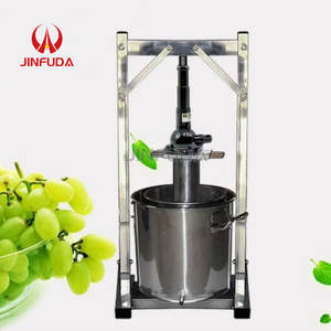 36L venta directa de fábrica barato pequeño uso doméstico prensa de uva máquina de jugo de vino/manual hidráulico gato miel prensa - Product Image 1