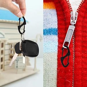 Porte-clé<span class=keywords><strong>s</strong></span> à ressort à boucle anti-vol maintient le remplacement de la fermeture à glissière fermé pour les sacs à dos <span class=keywords><strong>S</strong></span> <span class=keywords><strong>mousqueton</strong></span> - Product Image 6