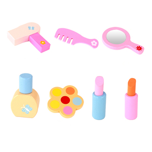 Offre Spéciale Semblant Jouer Jeu de Rôle En Bois maquillage <span class=keywords><strong>Coiffeuse</strong></span> Jouets Ensemble pour Les Enfants - Product Image 5