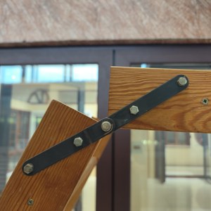 <span class=keywords><strong>Escalera</strong></span> Telescópica Plegable <span class=keywords><strong>de</strong></span> <span class=keywords><strong>Madera</strong></span> Maciza Moderna y Ligera para Exteriores <span class=keywords><strong>con</strong></span> Peldaños Antideslizantes, Capacidad <span class=keywords><strong>de</strong></span> Carga <span class=keywords><strong>de</strong></span> 200 kg, para Uso en Hoteles - Product Image 4