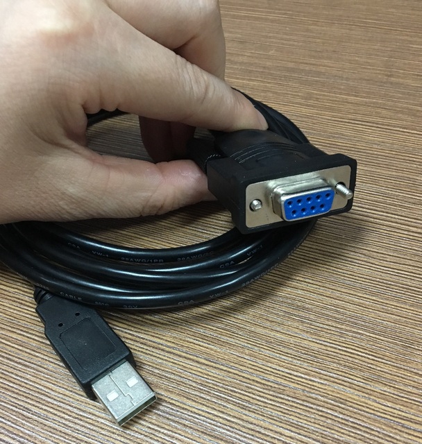 RS232 Db9 Cable 9pin Male to Female Serial Extension Cable